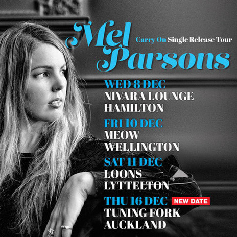 mel parsons tour