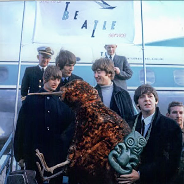 Image result for the beatles tour in New Zealand